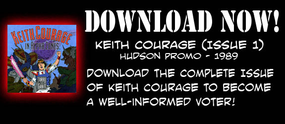 Keith Courage Comic
