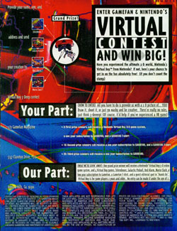 Game Fan's Virtual Boy Contest