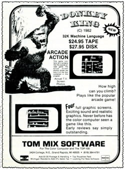 Donkey King (Tom Mix Software)