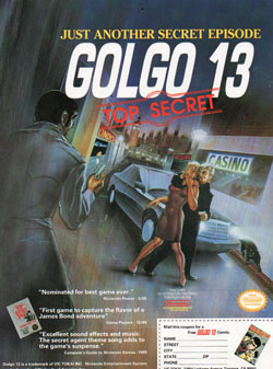 Golgo 13: Top Secret (Vic Tokai)