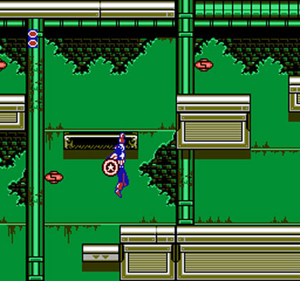 captain america and the avengers nes