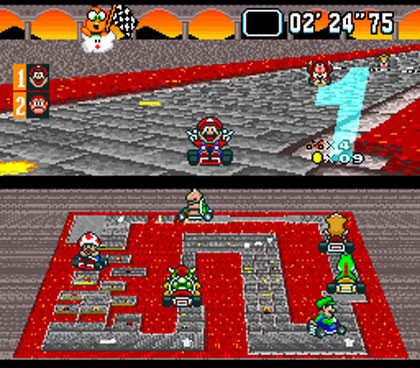 Super Mario Kart (Super NES)