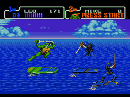 Teenage Mutant Ninja Turtles: The Hyperstone Heist (Genesis)